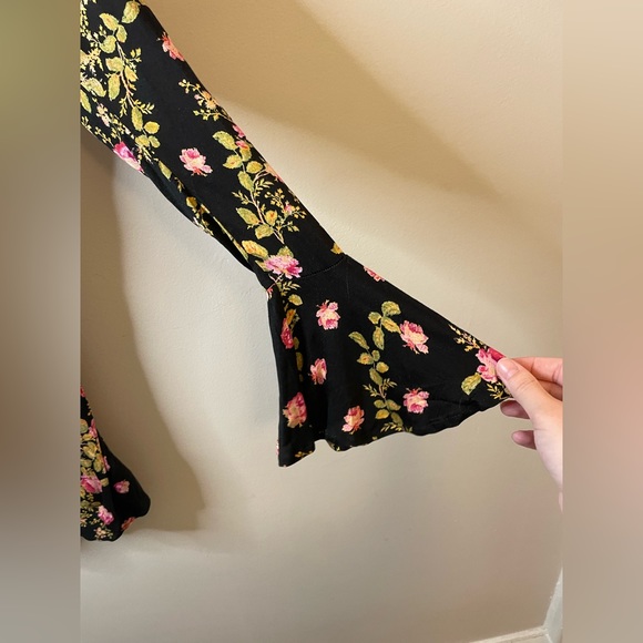 NWT Free People Sample Piece Lone Star Bias Floral Dress - Picture 6 of 15